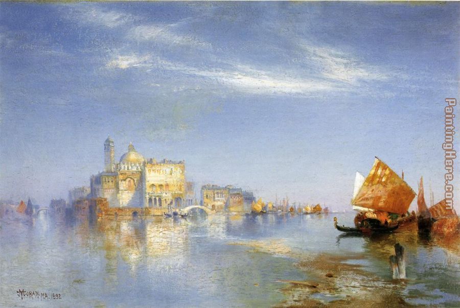 Thomas Moran View of Venice